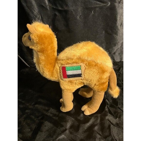 United Arab Emirates Stuffed Camel Plush Toy 10" - Al Jaber - Picture 2 of 8